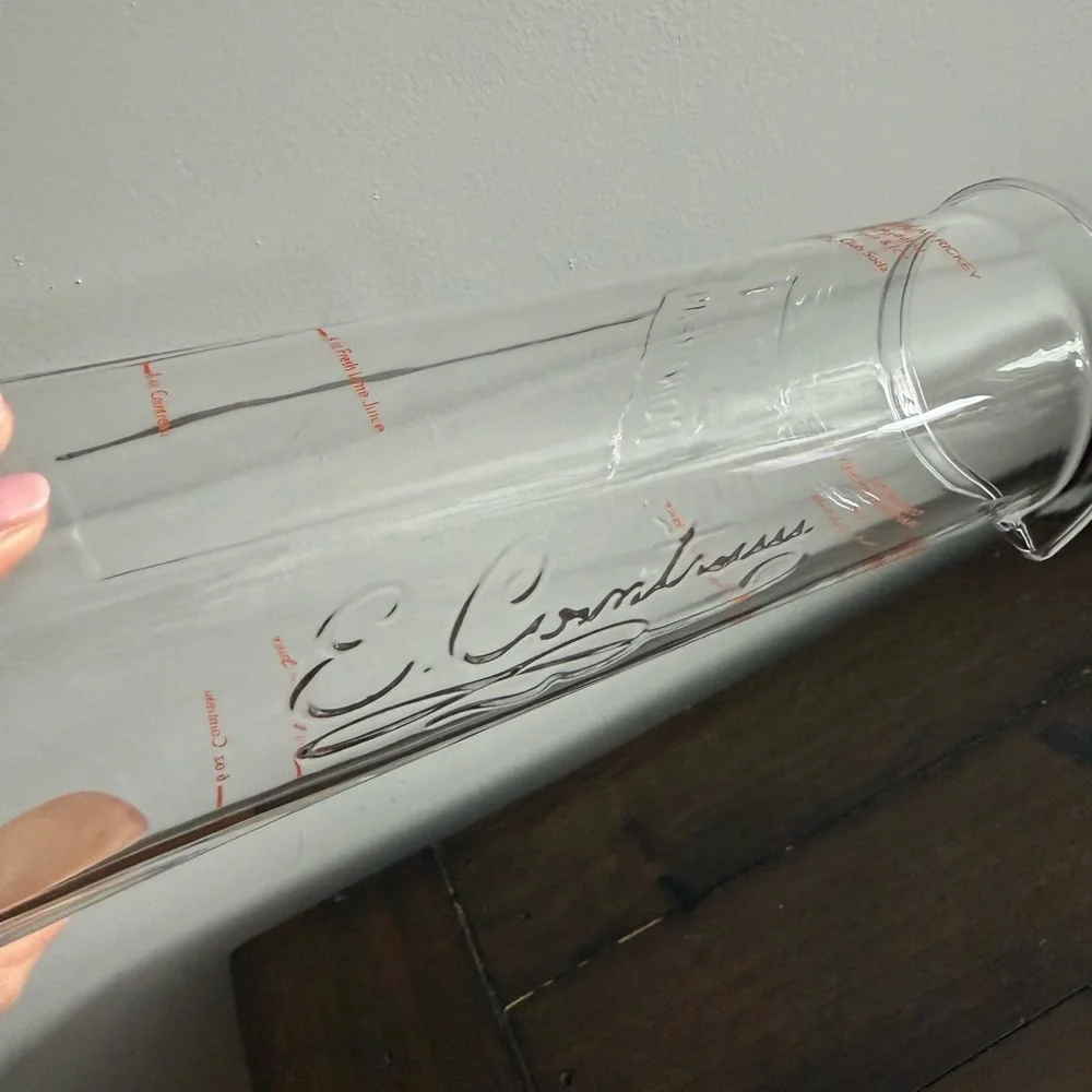 Cointreau promotional cocktail carafe